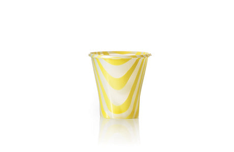 Yellow Glass for Smoothies and Granita 200 cc