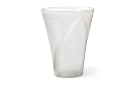 Transparent Durable Plastic Cup 420 cc
