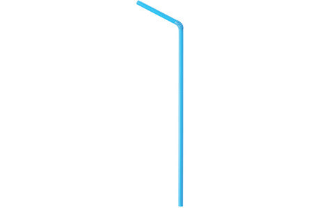 Flexible Assorted Colors Straws