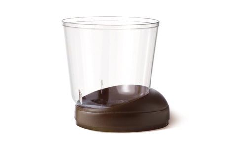 Brown UAU Asymmetric Dessert and Mousse Cup 160cc