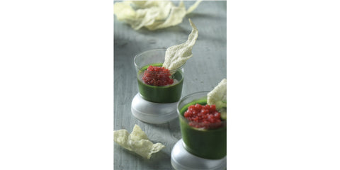 Frosted UAU Asymmetric Dessert and Mousse Cup 160cc