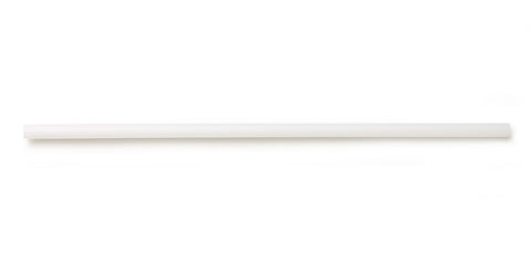 White Straw Stiff 25 CM
