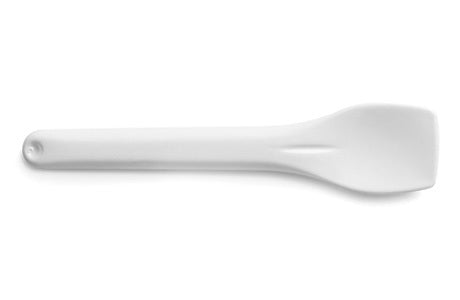 Disposable Spoons for Ice Cream White