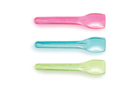 Disposable Spoons for Ice Cream Transparent