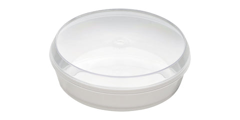 Round Container - Shallow Lid Port. 10