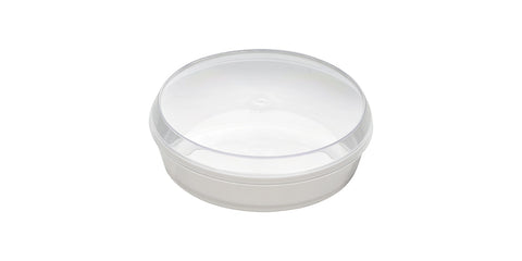 Round Container - Shallow Lid Port. 4