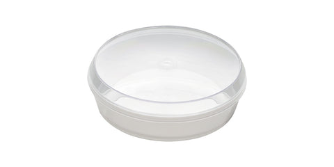 Round Container - Shallow Lid Port. 6