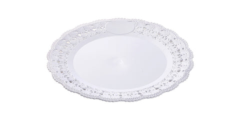 Decorated Round Tray for Desserts 340