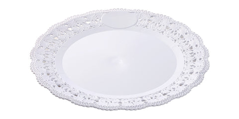 Decorated Round Tray for Desserts 420