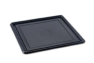 Black Square Mini Medoro Tray 5x5 cm