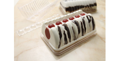 New Container for Cakes and Parfaits Slice with Mobile Bottom 8