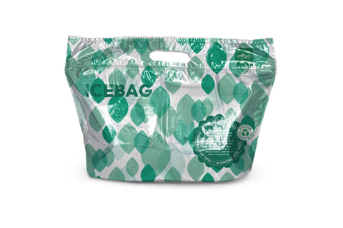 Thermal Ice Bag Medium 41x24 Green PE+PE