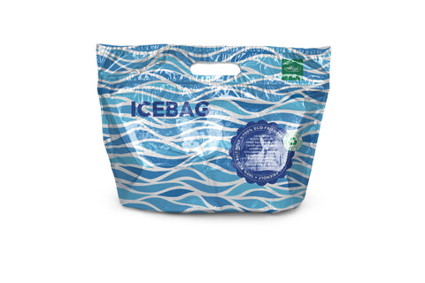 BUSTA ICE BAG PICCOLA 35X22 BLU PE+PE