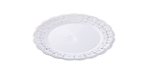 Decorated Round Tray for Desserts 300 