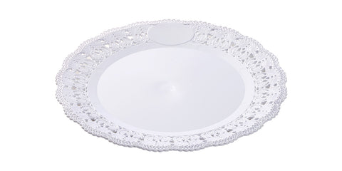 Decorated Round Tray for Desserts 380 