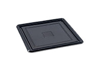 Square black Medoro 20x20